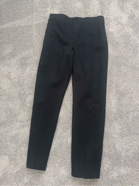 SPANX Black Ponte Perfect Straight Pants